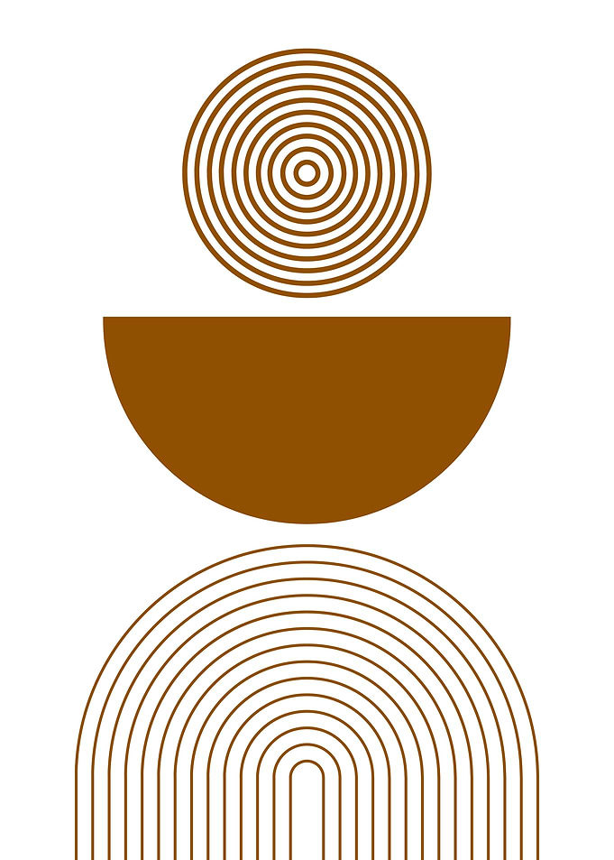 Abstract Geometric Art