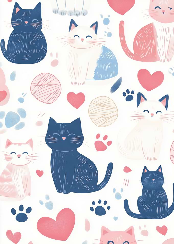 Cute Cat Pattern