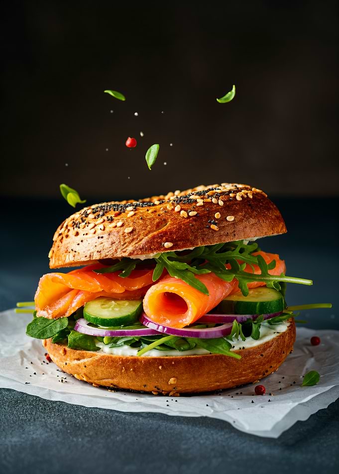 Smoked Salmon Bagel
