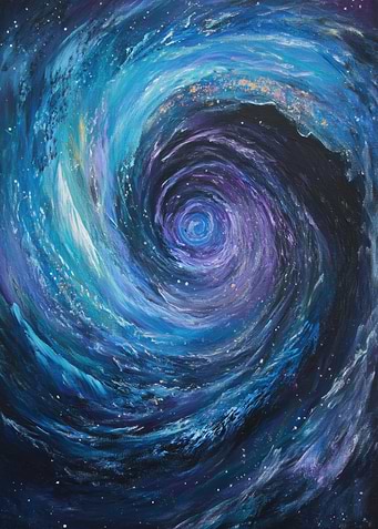 Cosmic Vortex Painting
