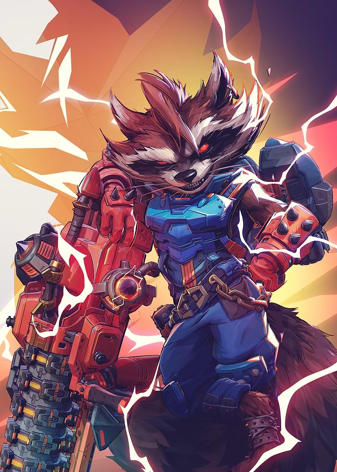 Marvel Rivals Rocket Raccoon