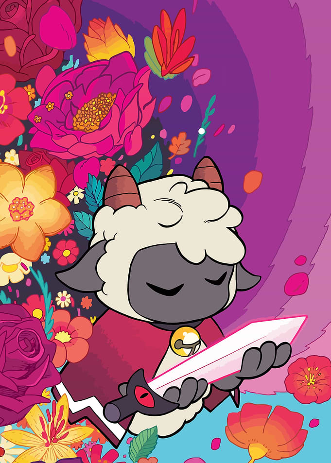 Sheep Warrior with Sword