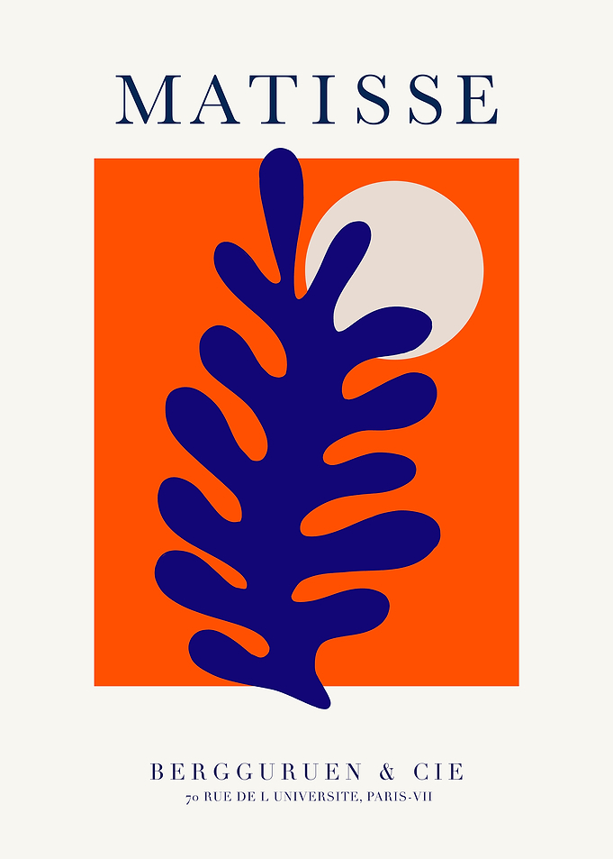 Matisse Blue Floral under the Sun