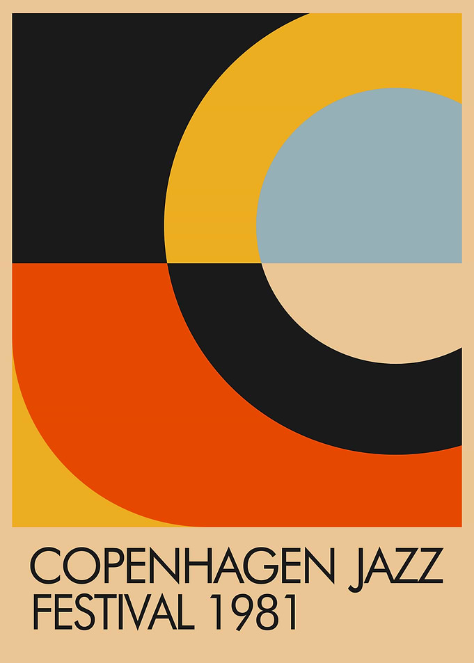 Copenhagen Jazz Festival 1981 Poster