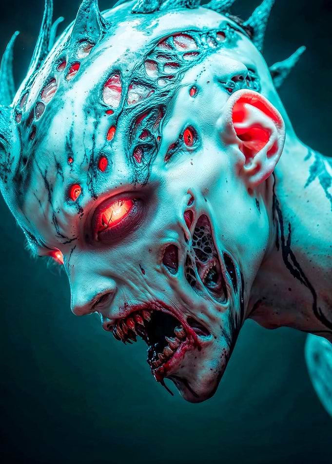Horrifying Monster Portrait