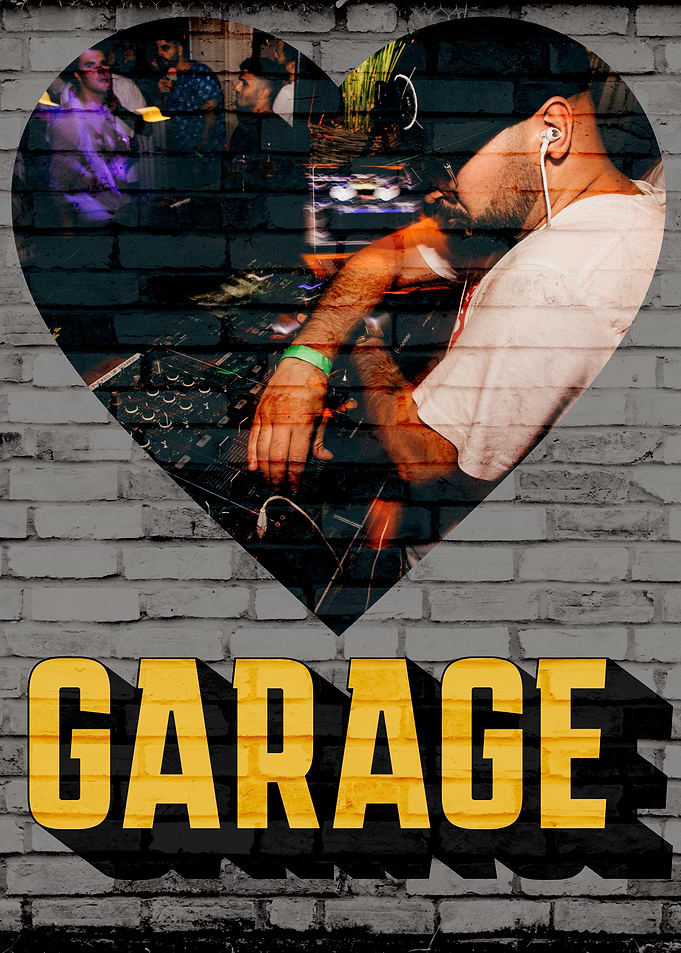Love Garage Music Poster