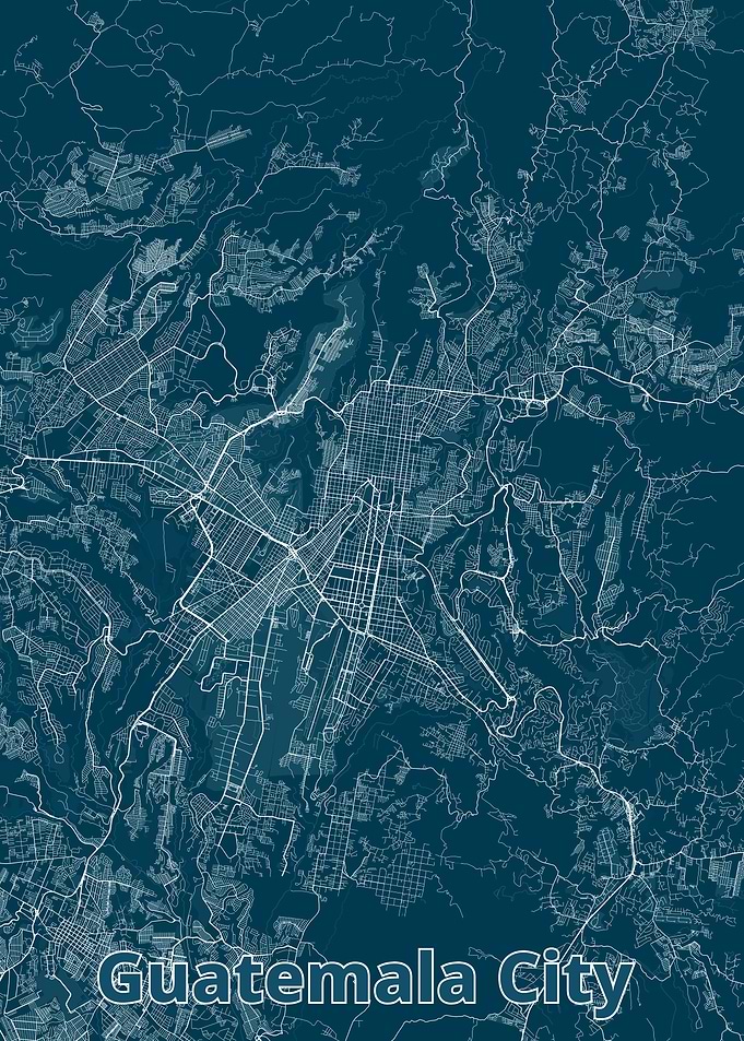 Guatemala City Map