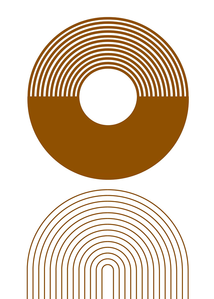 Abstract Geometric Art