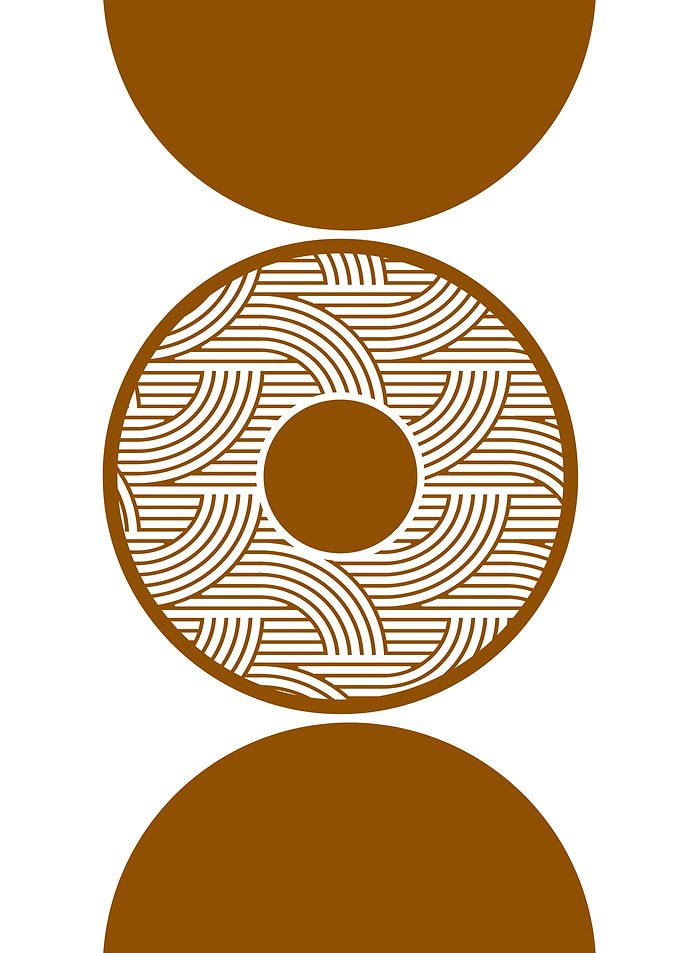 Geometric Circle Pattern
