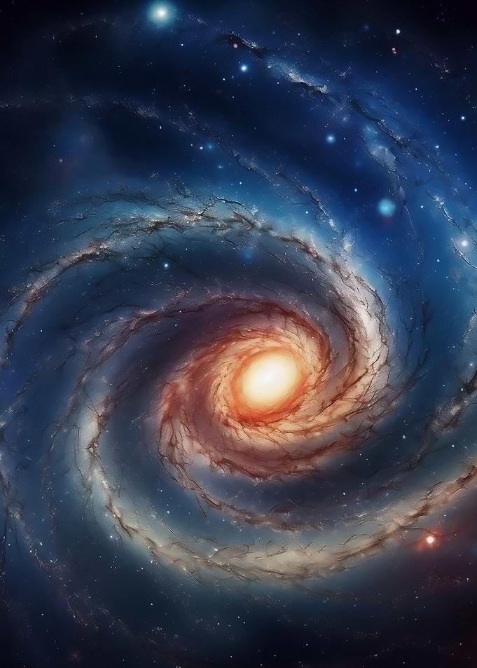 Spiral Galaxy Artwork