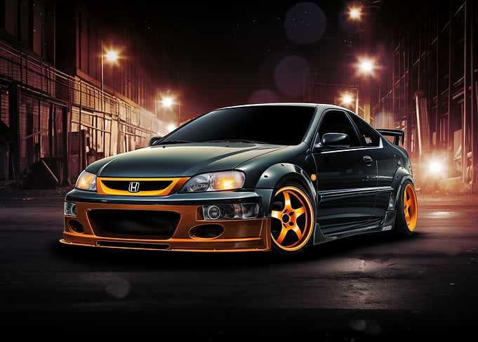 Tuned Honda Civic