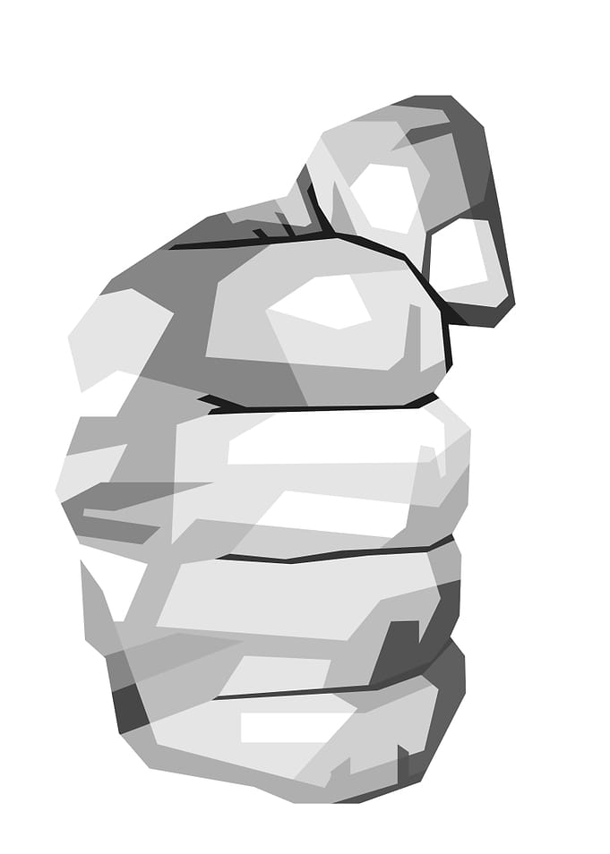 Low Poly Fist wpap