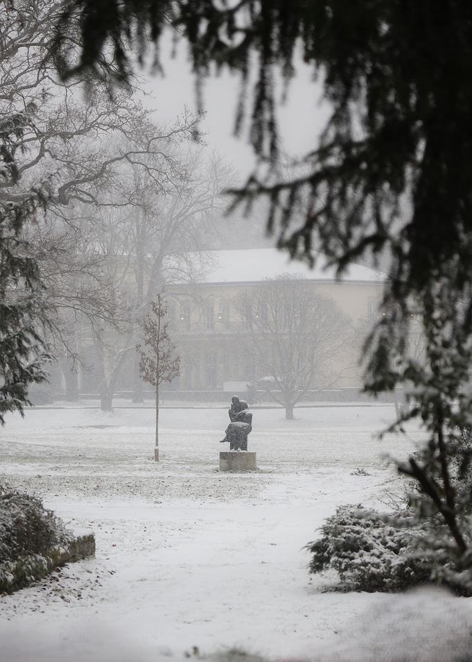 Snowy Park Sculpture