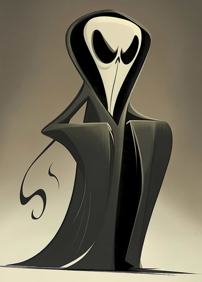 Grim Reaper Illustration