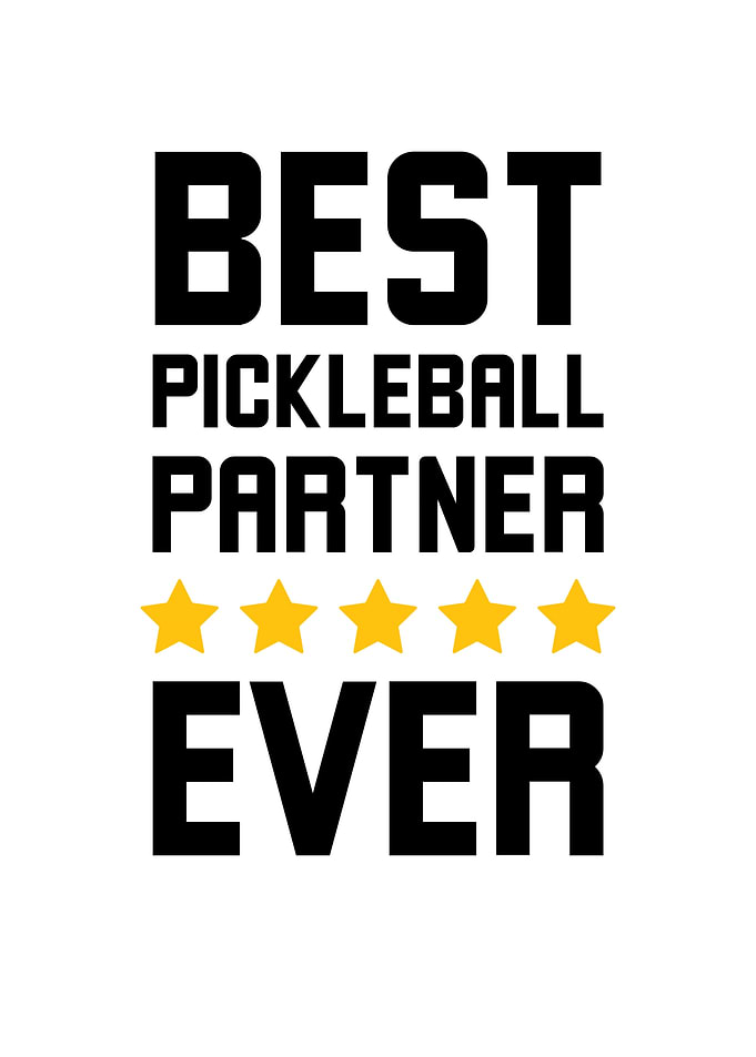 Best Pickleball Partner Ever