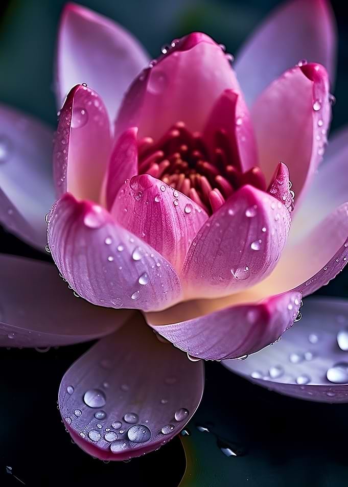 Water Lily Close-Up