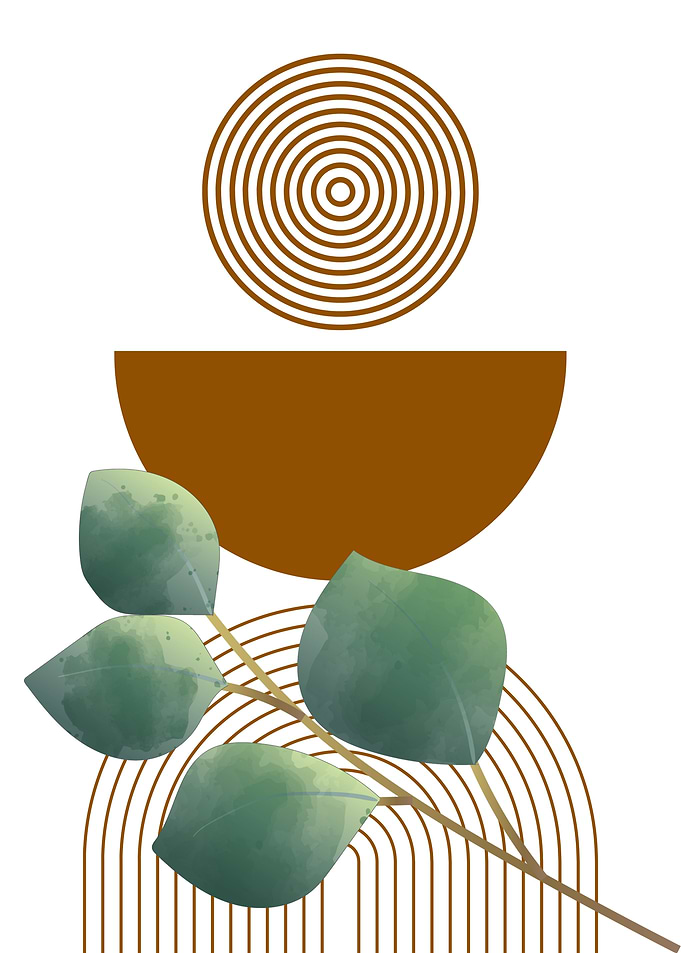 Abstract Botanical Art