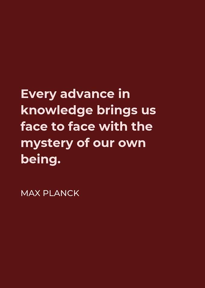 Max Planck Quote