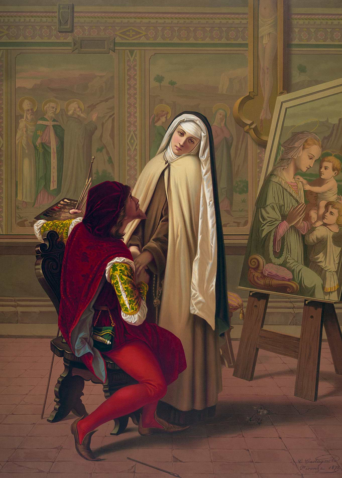 Saint Catherine of Siena and the Artist