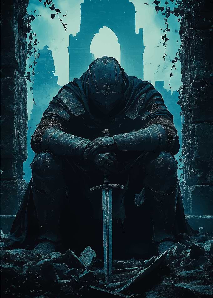 Dark Knight in Ruins