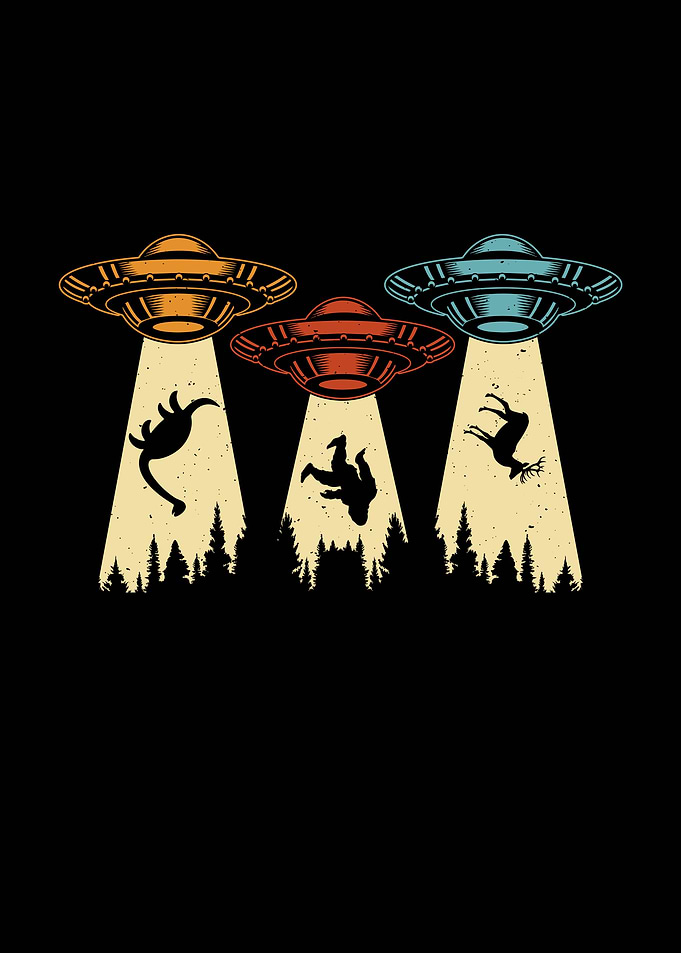 UFO Abduction Retro