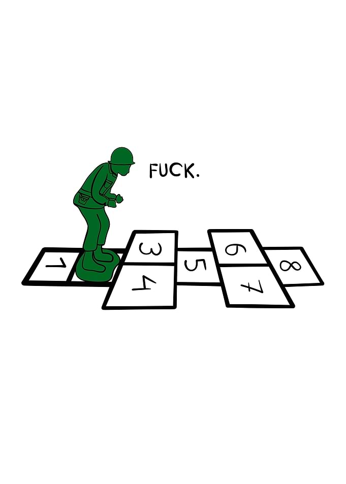 Hopscotch Fail