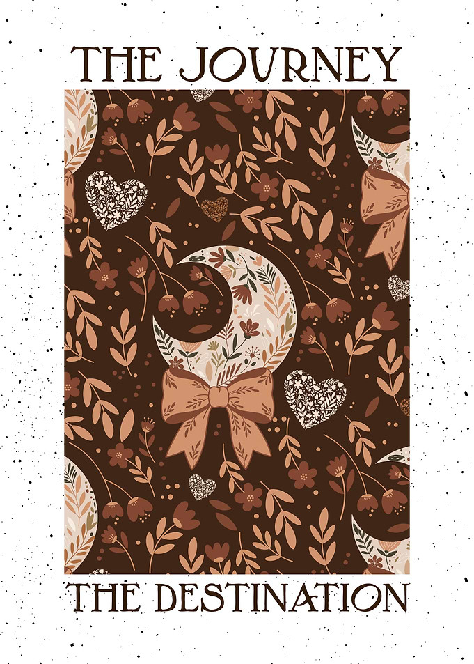 Floral Botanical Moon & Bow