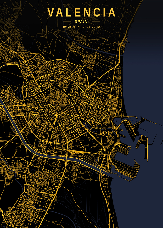 Valencia Golden Map