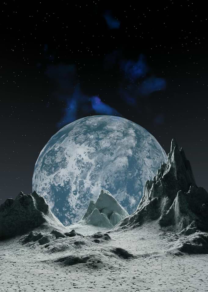 moon to earth