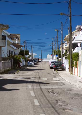 Quiet Street in Portugal