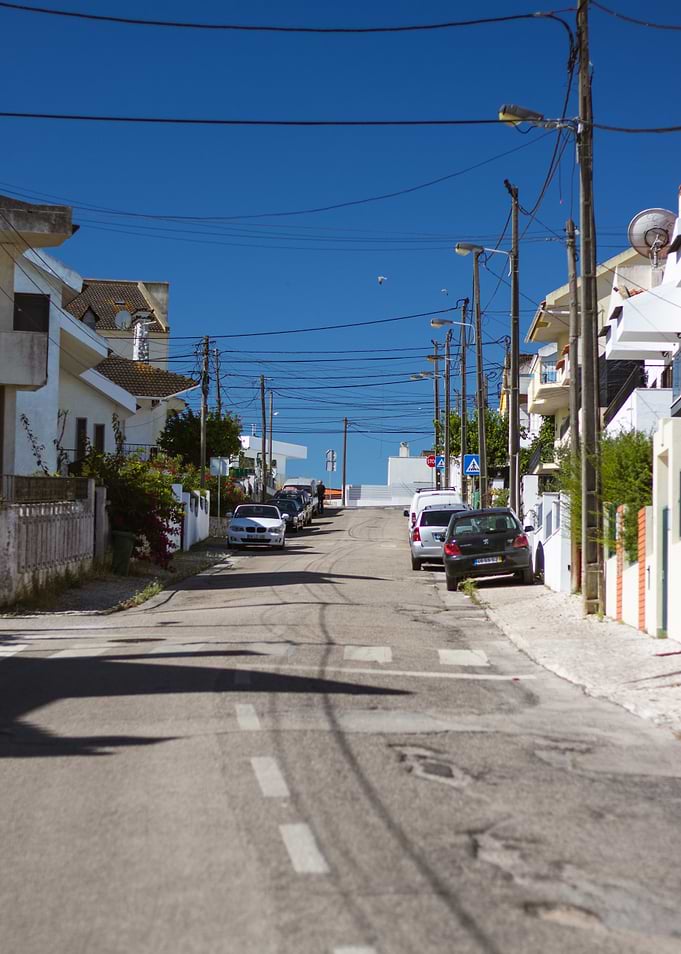 Quiet Street in Portugal