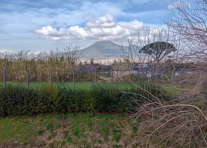 Mount Vesuvius Landscape