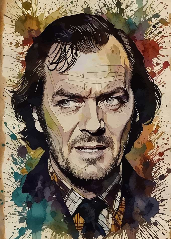 Jack Nicholson Portrait