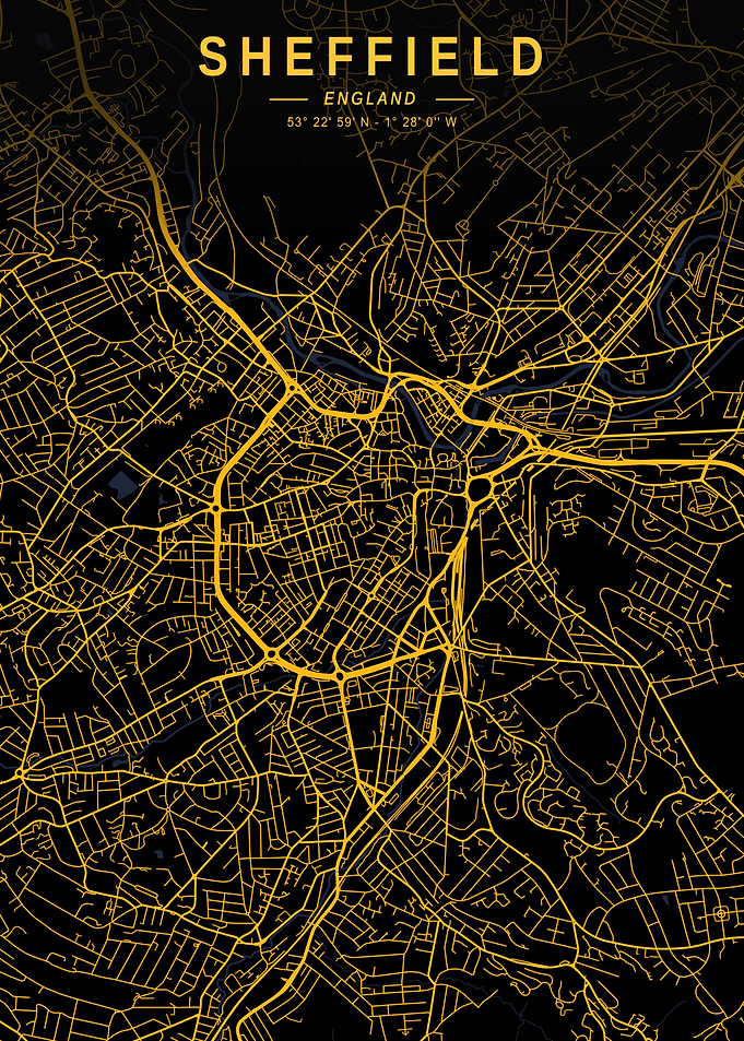 Sheffield Golden Map