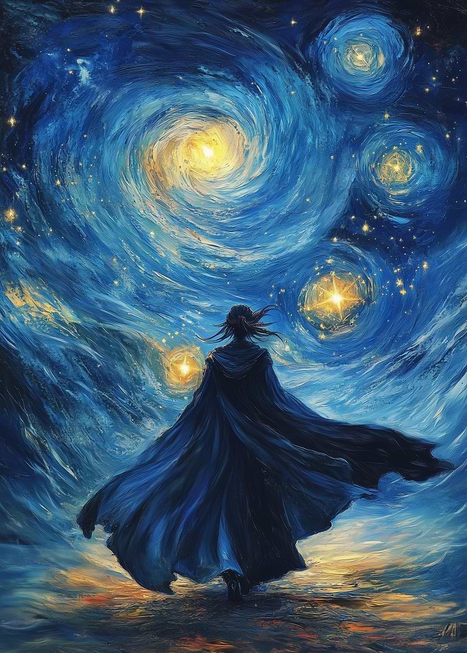 Starry Night Wanderer