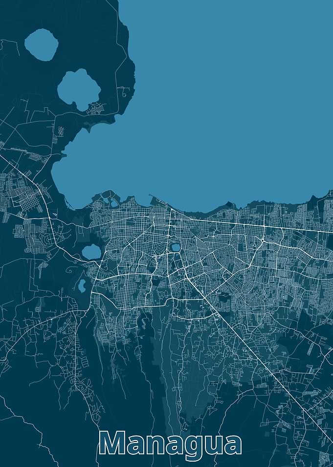 Managua City Map