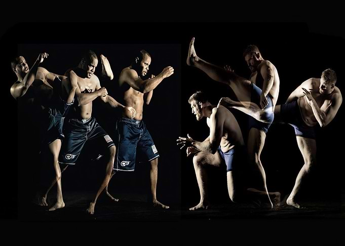 MMA Fighters Action Poses