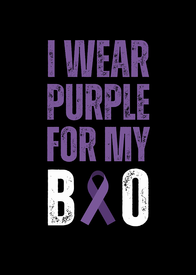 Purple Ribbon Awareness