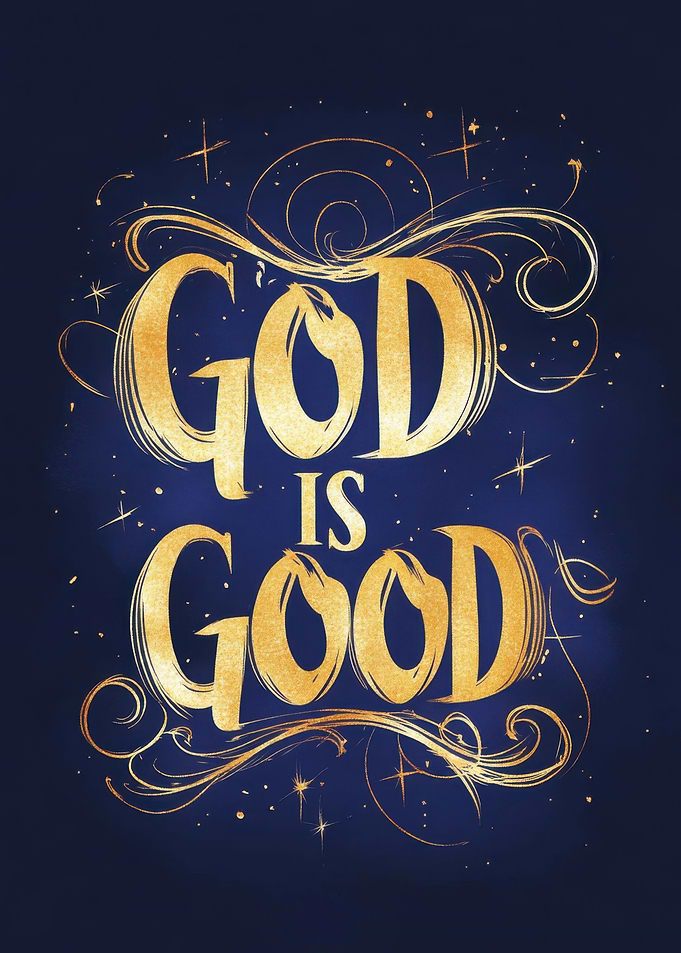 God is Good Typography