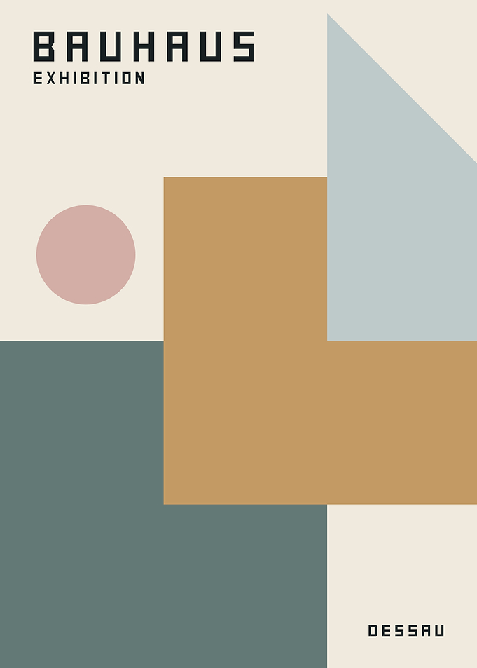 Bauhaus Exhibition Poster