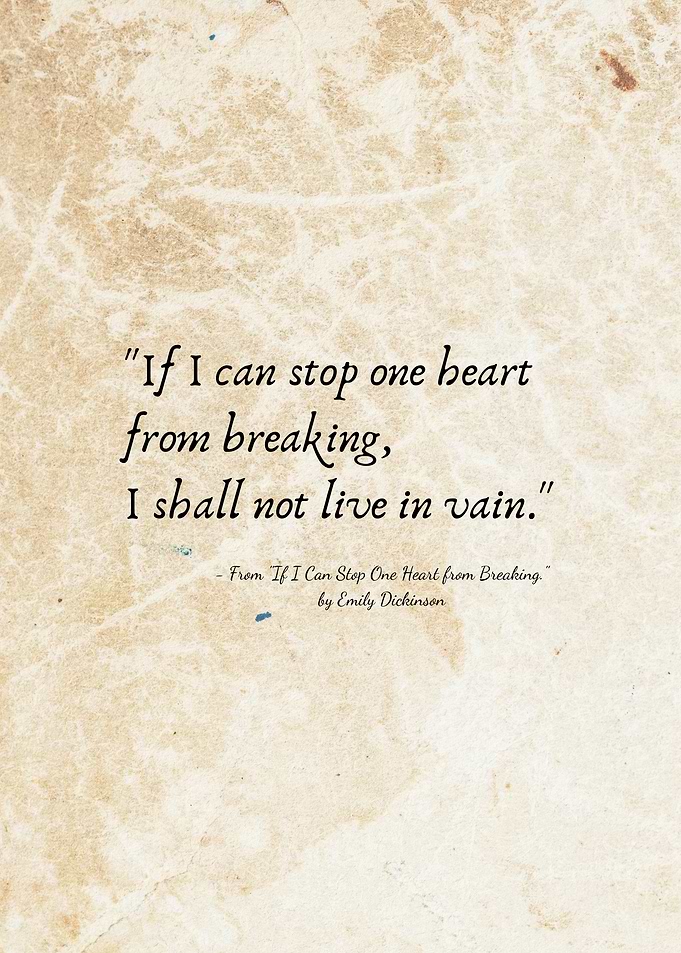 Emily Dickinson Quote