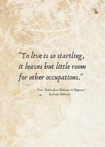Emily Dickinson Quote