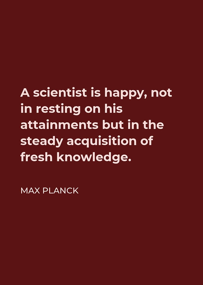 Max Planck Quote