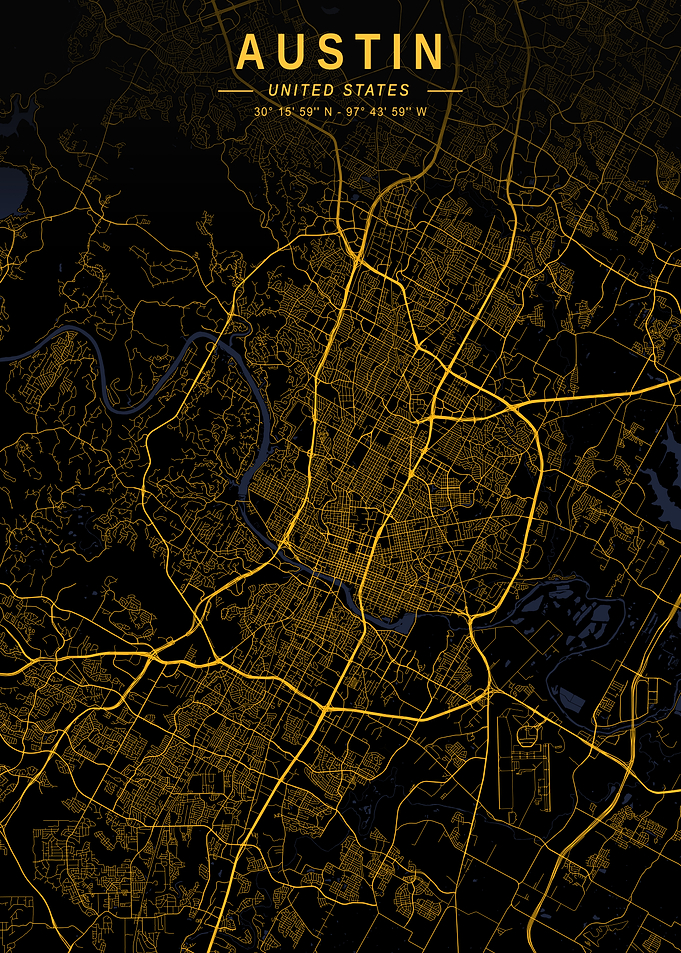 Austin Golden Map