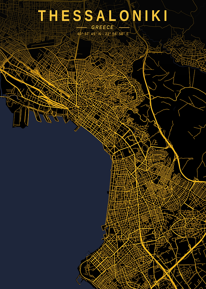 Thessaloniki Golden Map