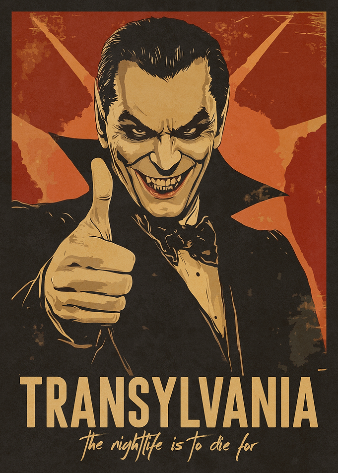 Transylvania Nightlife Poster