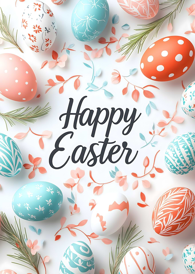 Happy Easter Poster