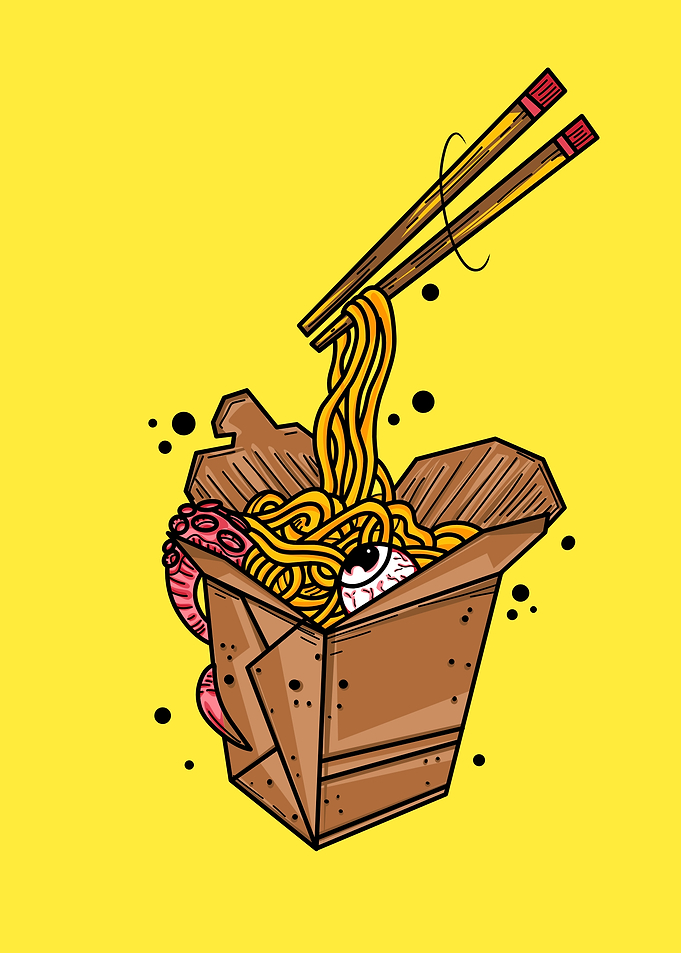 Noodle Box with Eye