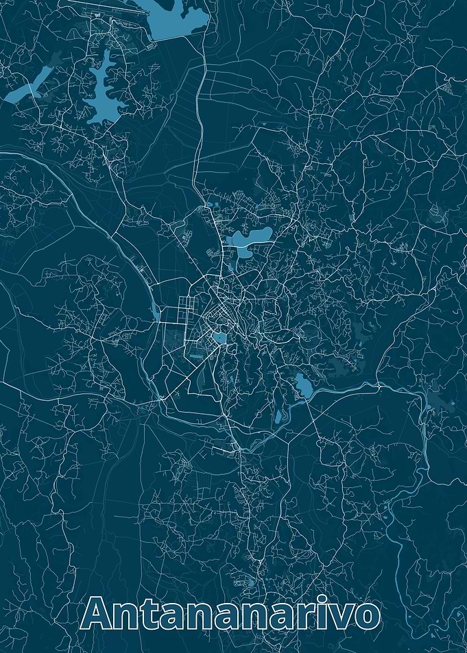 Antananarivo City Map