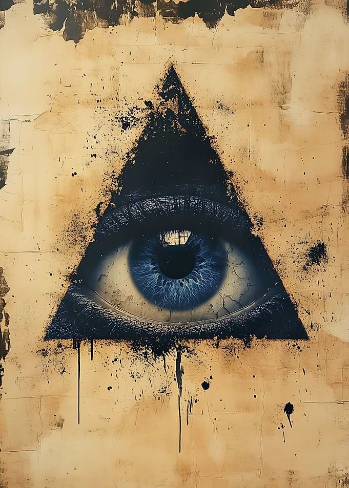 All-Seeing Eye in Triangle